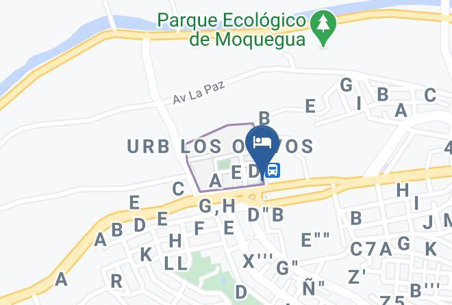 Mariscal Nieto - Valle Sur Hotel Moquegua Maps