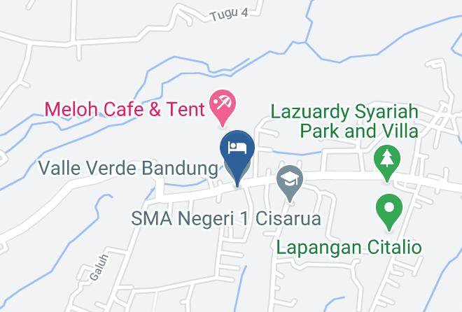 Bandung Barat - Valle Verde Bandung Maps