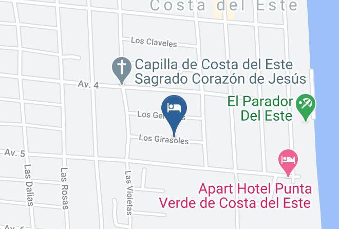 Mar Del Tuyu - Vallecito Del Este Maps