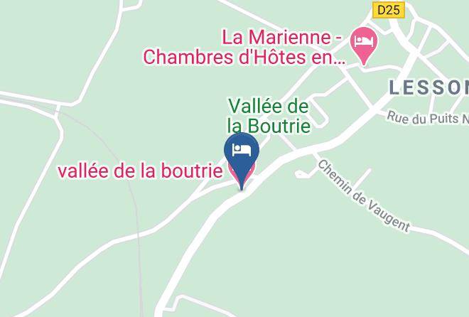 Vallee De La Boutrie Map