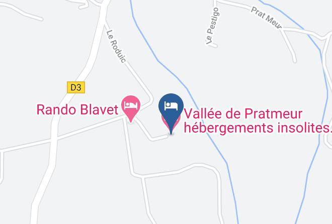 Morbihan - Vallee De Pratmeur Hebergements Insolites En Bretagne Maps