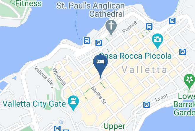 Valletta - Valletta Holiday Maps