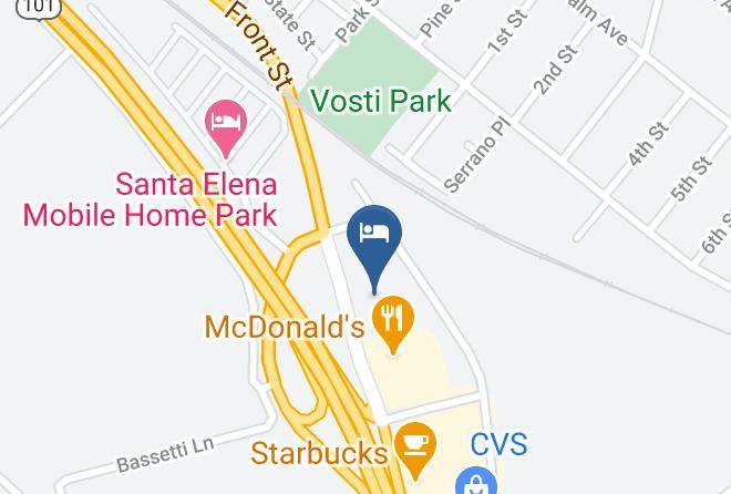 Monterey - Valley Harvest Inn Maps