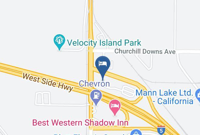 Yolo - Valley Oaks Inn Woodland Maps