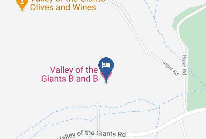 Denmark - Valley Of The Giants B And B Maps