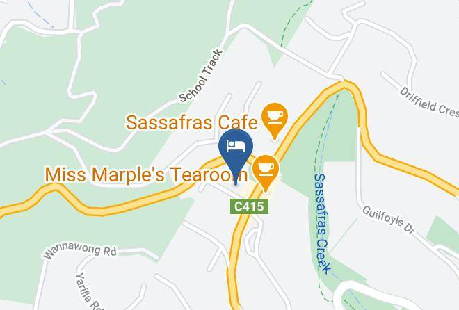 Yarra Ranges - Valley Ranges Getaways Maps
