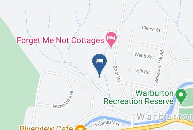 Yarra Ranges - Valley Ride Accommodation Maps