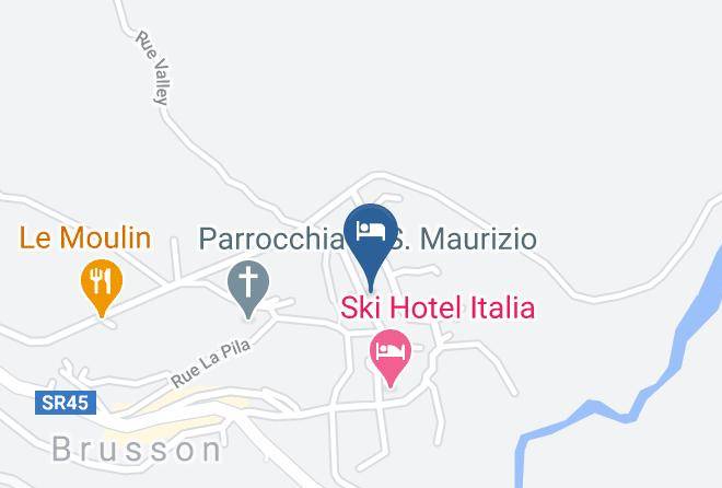 Aosta - Valley Vacanze Maps