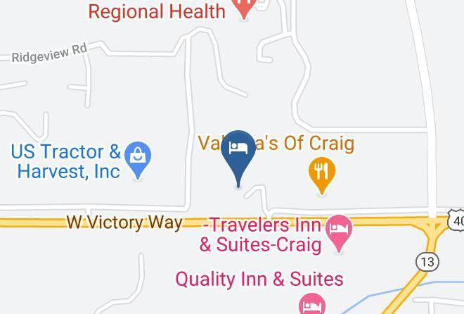 Moffat - Valley Vista Inn Maps