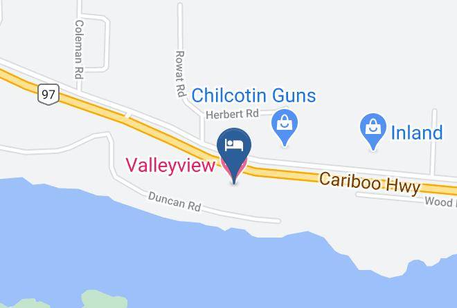 Cariboo - Valleyview Motel Maps