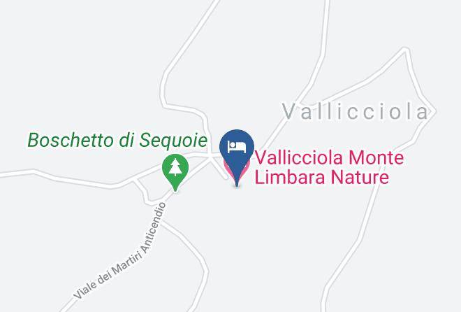 Sassari - Vallicciola Monte Limbara Nature Hotel Maps