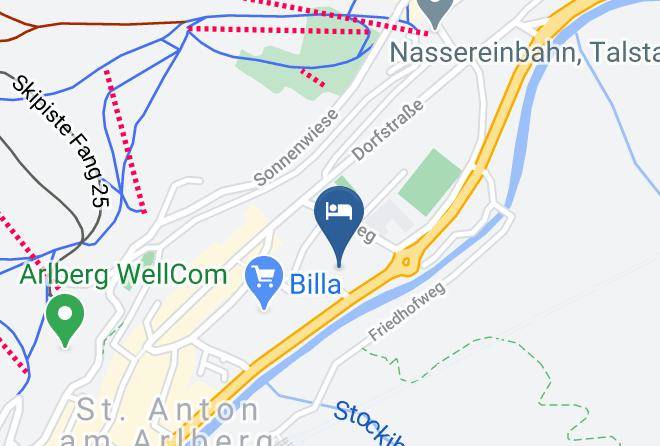 Landeck - Valluga Hotel Maps