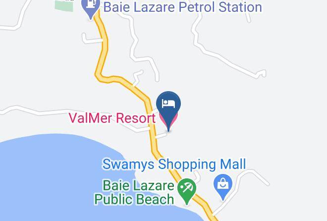 Baie Lazare - Valmer Resort Maps