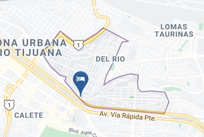 Valparaiso Aguas Termales Map