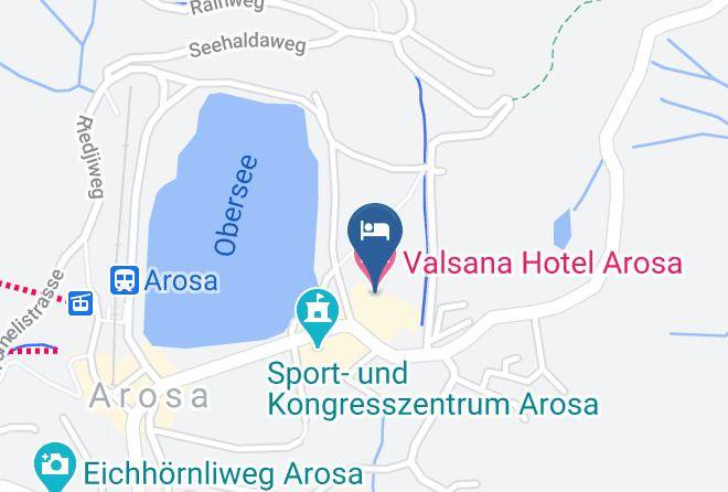 Plessur - Valsana Hotel Arosa Maps