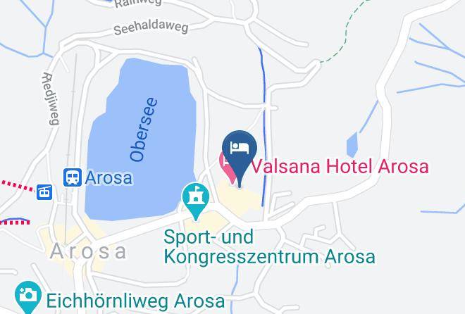 Plessur - Valsana Sportclub Arosa Maps