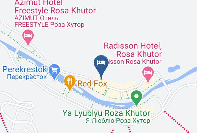 Sochi - VALSET Apartments By AZIMUT Rosa Khutor Maps