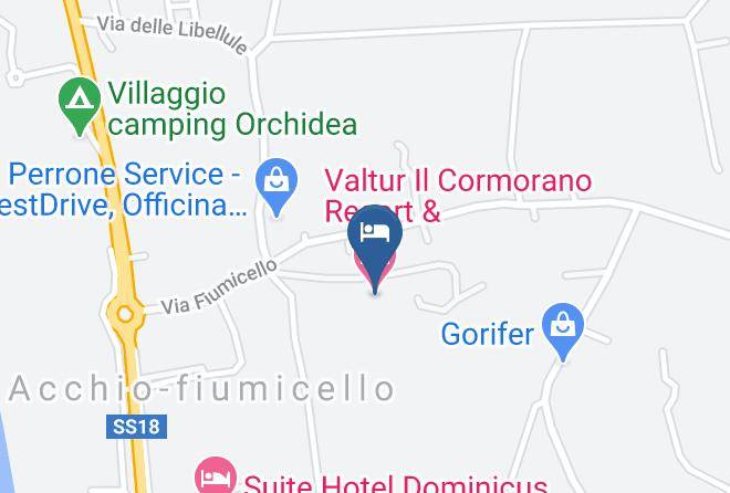 Cosenza - Valtur Il Cormorano Resort & Spa Maps