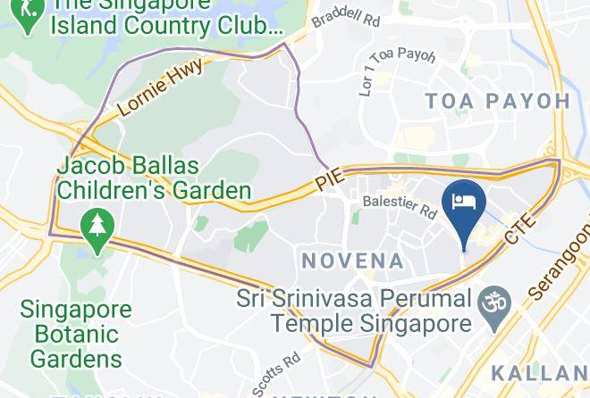 Novena - Value Hotel Balestier Maps