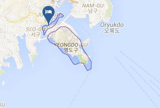 Yeongdogu - Midi Hotel Busan Maps