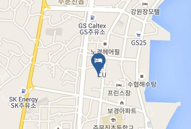 Gangneungsi - Value Hotel Gangneung Maps