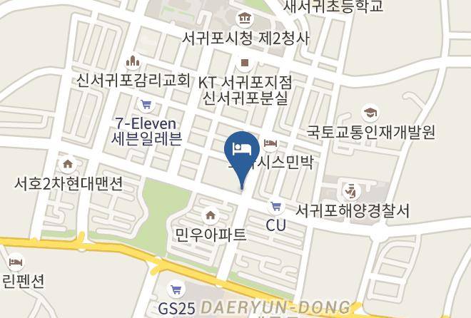 Seogwiposi - Value Hotel Seogwipo Js Maps