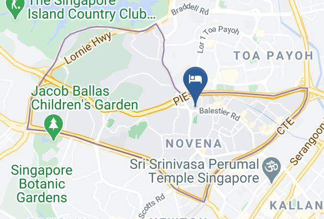 Novena - Value Hotel Thomson Maps