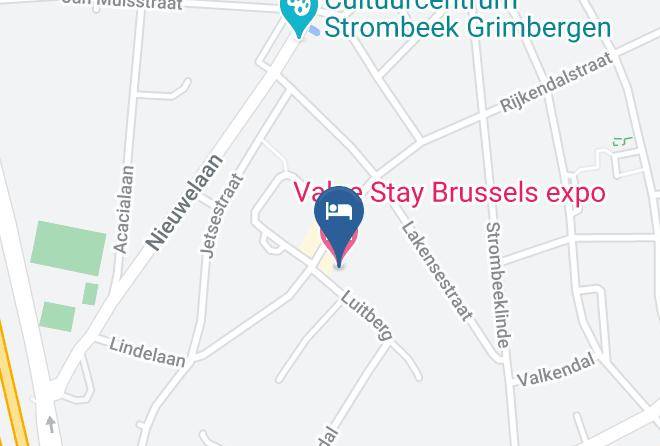 Flemish Brabant - Value Stay Brussels Expo Maps