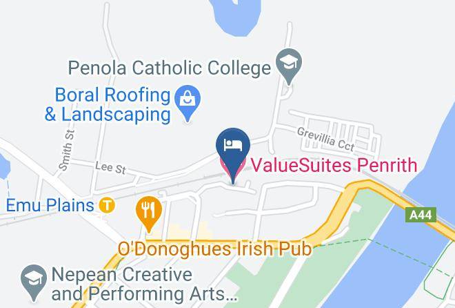 Valuesuites Penrith Map