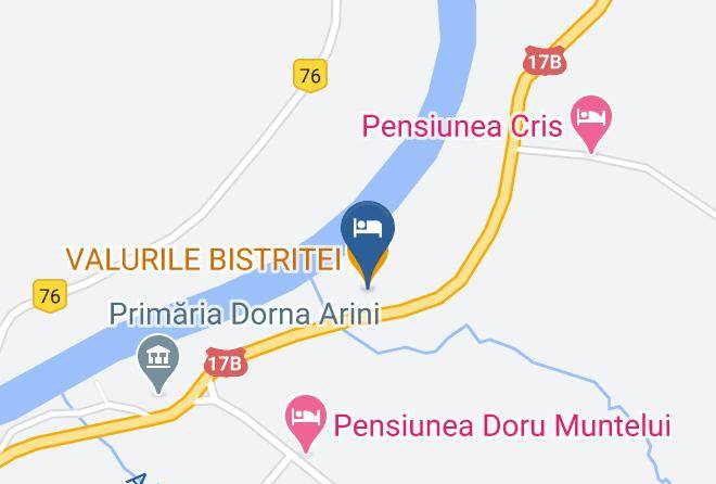 Dorna Arini - Valurile Bistritei Maps