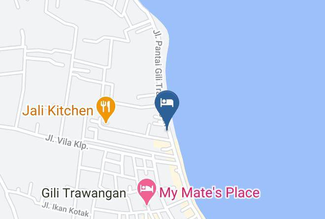 North Lombok Regency - Vamana Resort Maps