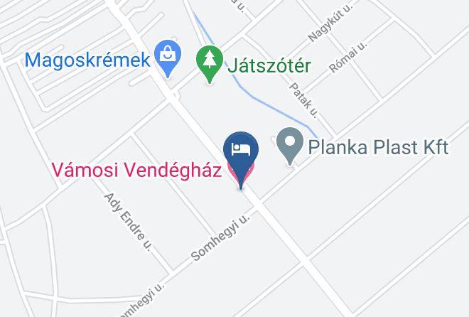 Vamosi Vendeghaz Map