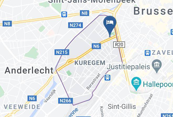 Anderlecht - Van Belle Hotel Maps
