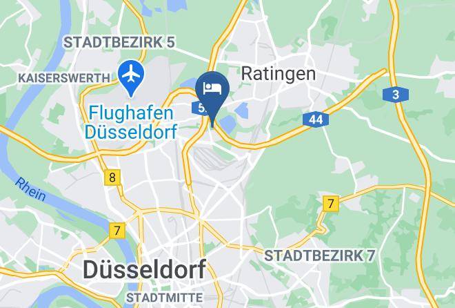 Dusseldorf - Van Der Valk Airporthotel Dusseldorf Maps