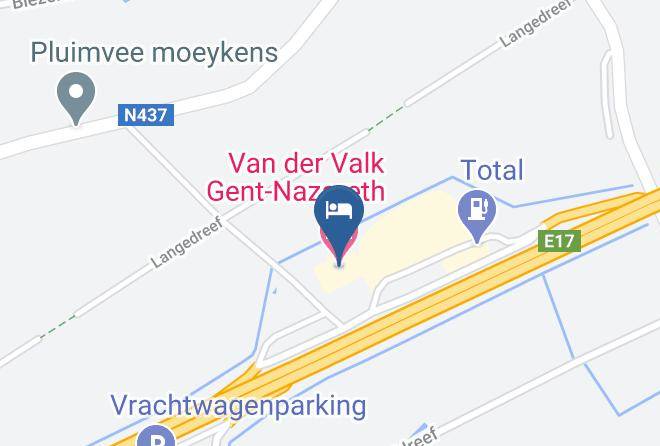 East Flanders - Van Der Valk Gent Nazareth Maps