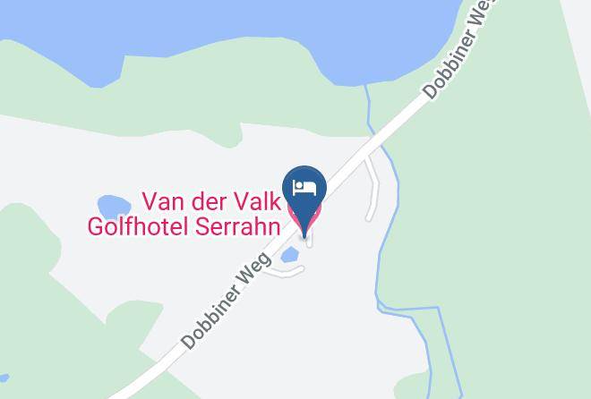 Rostock - Van Der Valk Golfhotel Serrahn Maps