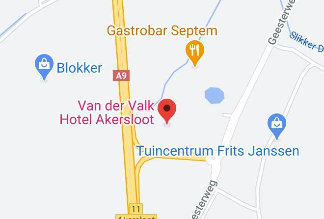 Gemeente Castricum - Van Der Valk Hotel Akersloot Maps