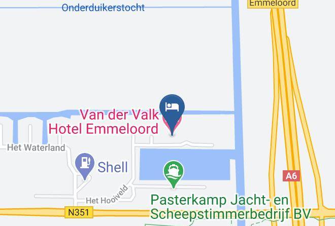 Noordoostpolder - Van Der Valk Hotel Emmeloord Maps