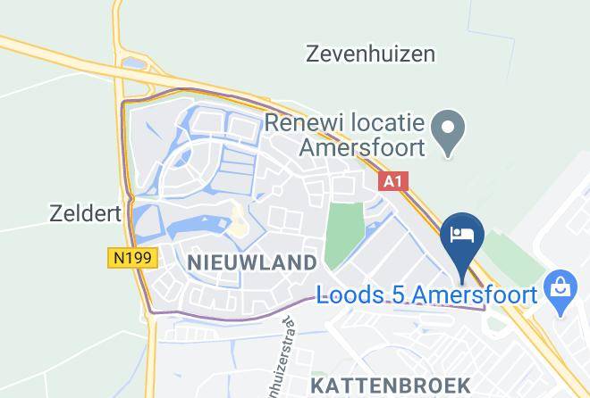 Van Der Valk Hotel Amersfoort A1 Map