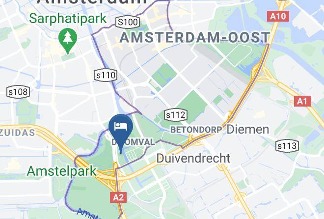 Amsterdam - Van Der Valk Hotel Amsterdam Amstel Maps