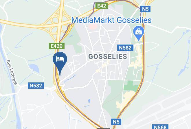 Hainaut - Van Der Valk Hotel Charleroi Airport Maps