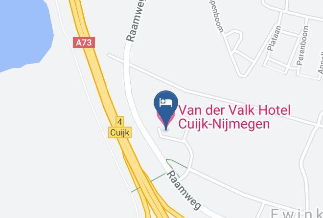 Van Der Valk Hotel Cuijk Nijmegen Map