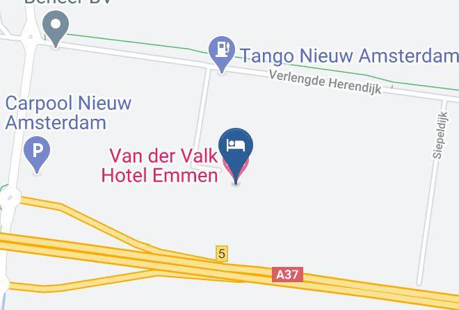 Emmen - Van Der Valk Hotel Emmen Maps
