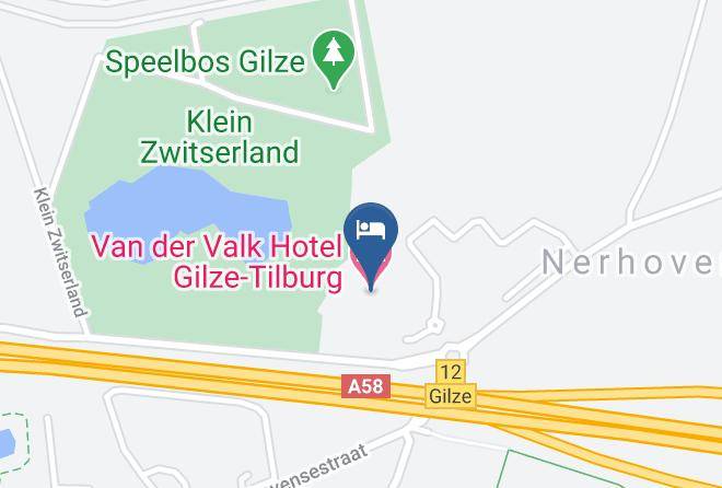 Gilze En Rijen - Van Der Valk Hotel Gilze Tilburg Maps