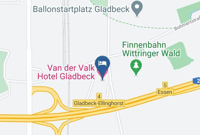 Recklinghausen - Van Der Valk Hotel Gladbeck Maps
