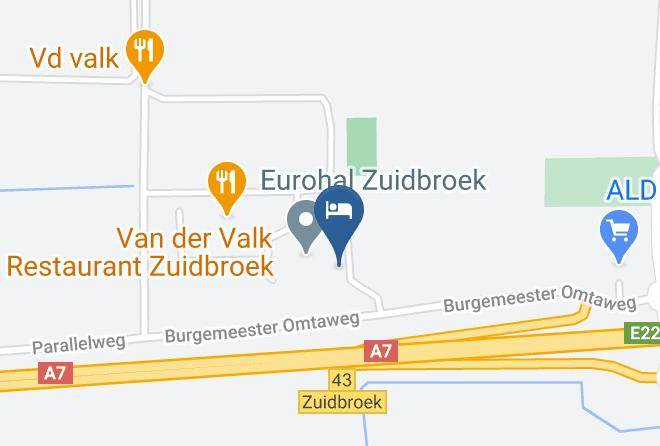 Midden Groningen - Van Der Valk Hotel Zuidbroek Maps