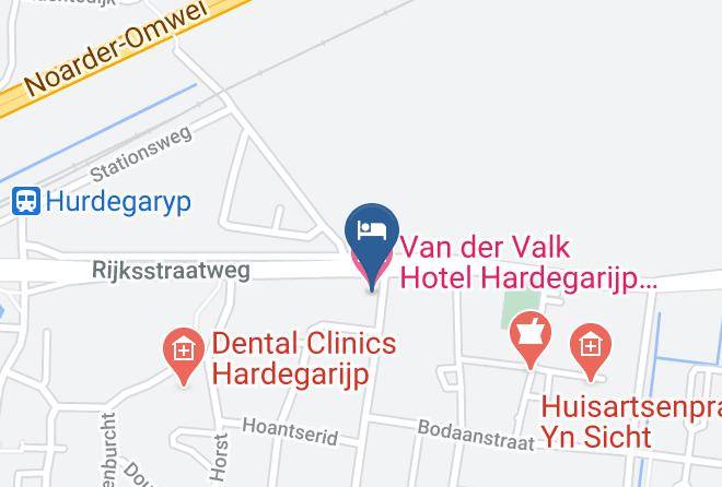 Tytsjerksteradiel - Van Der Valk Hotel Hardegarijp Leeuwarden Maps