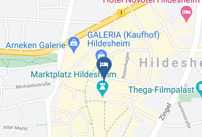 Hildesheim - Van Der Valk Hotel Hildesheim Maps