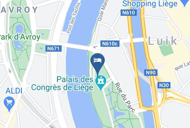 Liege - Van Der Valk Hotel Liege Congres Maps