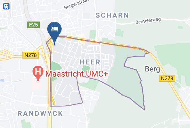 Maastricht - Van Der Valk Hotel Maastricht Maps